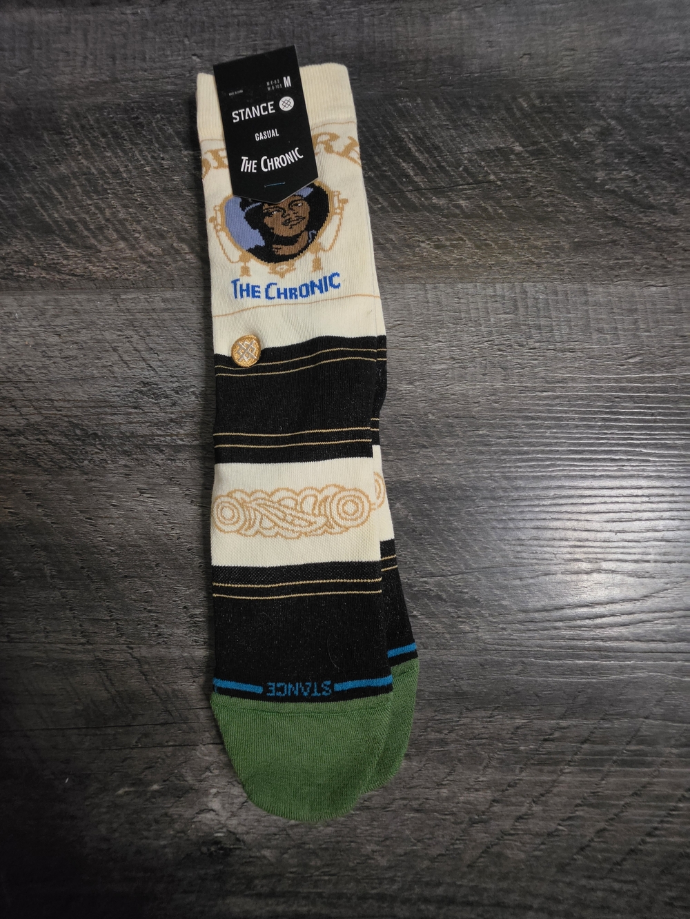 Stance The Chronic Crew Socks Size M